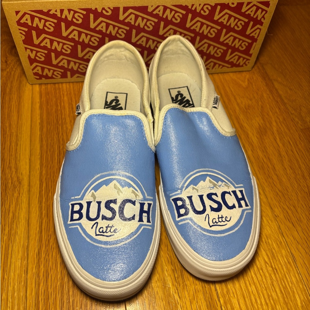 Hand Painted Busch Light Vans